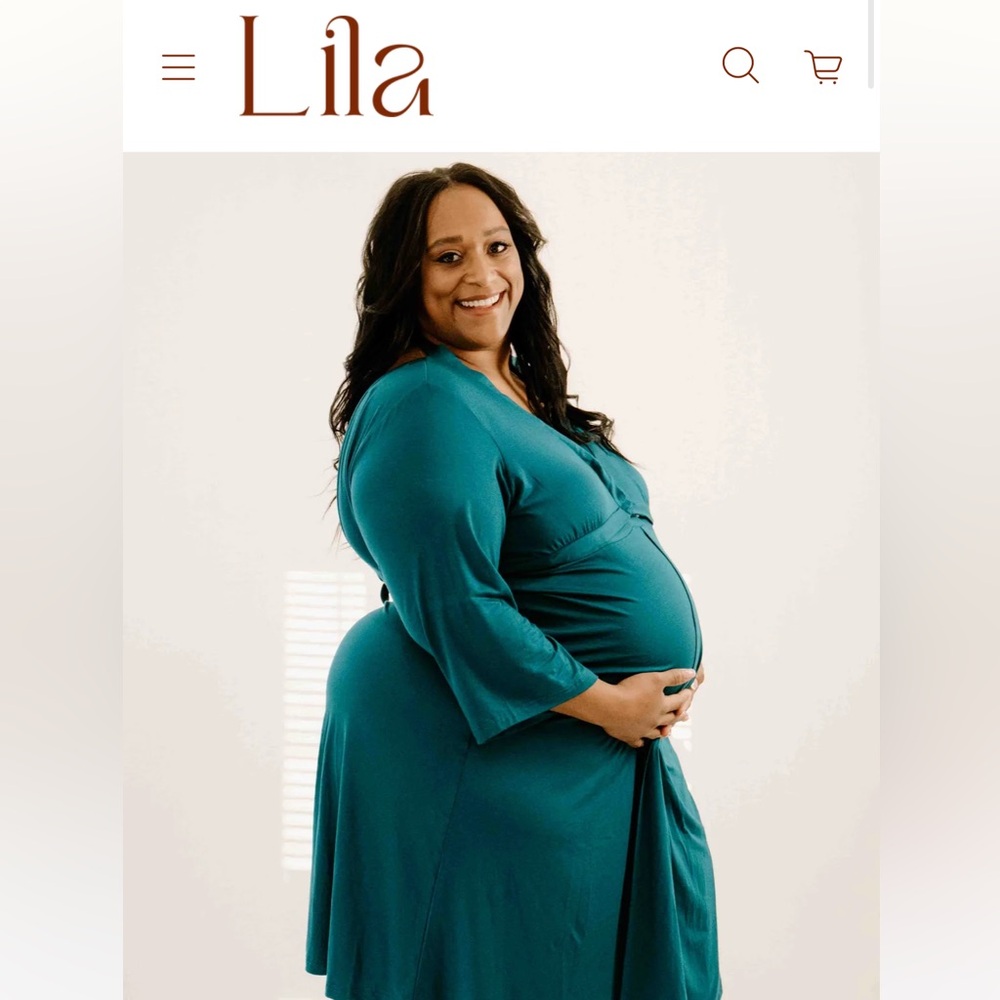 NWOT Lila labour and postpartum gown (full figure)